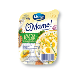 LISNER SALATKA 140G JAJKO/SZCZYP
