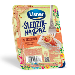 LISNER SLEDZIK NA RAZ 100G PO KASZUBSKU (HERRING)