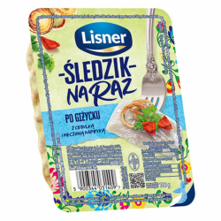LISNER SLEDZIK NA RAZ 100G PO GIZYCKU (HERRING)