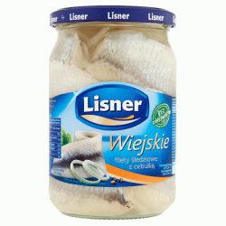 LISNER FILET SLEDZIOWY 600G WIEJSKIE (HERRING FILLET)