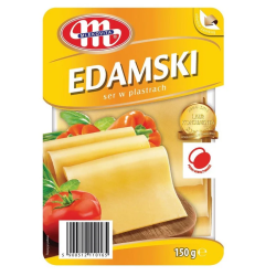 MLKV SER PLASTRY 150G EDAM (CEESE SLICE) MLKV SER PLASTRY 150G EDAM (CEESE SLICE)