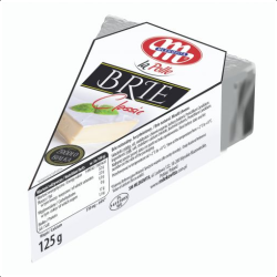 MLKV SER PLESNIOWY `BRIE`125G (CHEESE) MLKV SER PLESNIOWY `BRIE`125G (CHEESE)