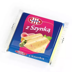 MLKV SER TOPIONY 130G PLASTRY SZYNKA (PROCESSED CHEESE HAM) MLKV SER TOPIONY 130G PLASTRY SZYNKA (PROCESSED CHEESE HAM)
