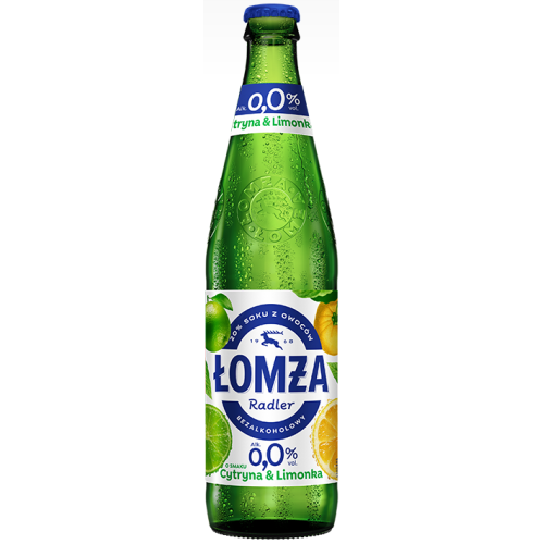 PIWO LOMZA 0.5L 0,0% (B/AL) LIMONKA