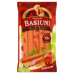 SOKOLOW PAROWKI BASIUNI 250G (GRANDMA`S WINERS)