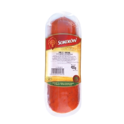 SOKOLOW KIELBASA CZOSNKOWA 400G (GARLIC SAUSAGE)