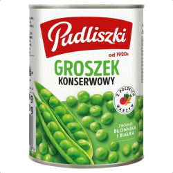 PUDLISZKI GROSZEK 400G (GREEN PEAS)