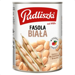 PUDLISZKI FASOLA 400G BIALA