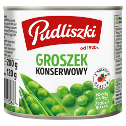 PUDLISZKI GROSZEK 200G (GREEN PEAS)