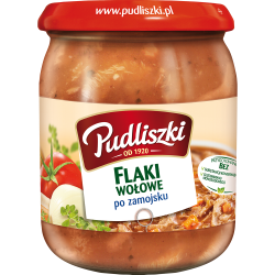 PUDLISZKI FLAKI 450G WOLOWE PO ZAMOJSKU (BEEF TRIPE)