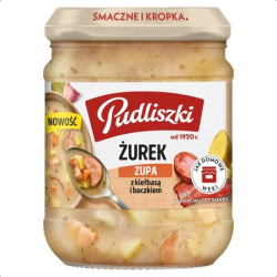 PUDLISZKI ZUPA 440G ZUREK KIEL/BOCZ