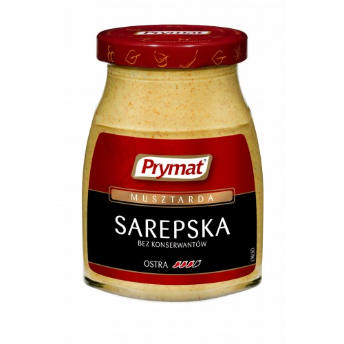 PRYMAT MUSZTARDA 180G SAREPSKA (MUSTARD)
