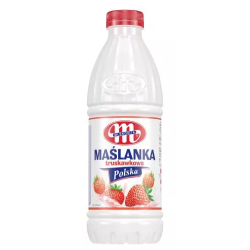 MLKV MASLANKA 1L (STRAWBERRY BUTTERMILK) MLKV MASLANKA 1L (STRAWBERRY BUTTERMILK)