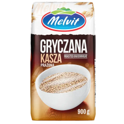 MELVIT KASZA GRYCZANA 900G (ROASTED BUCKWHEAT)