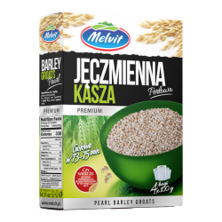 MELVIT KASZA JECZMIENNA PERLOWA 4x100G (PEARL BARLEY)